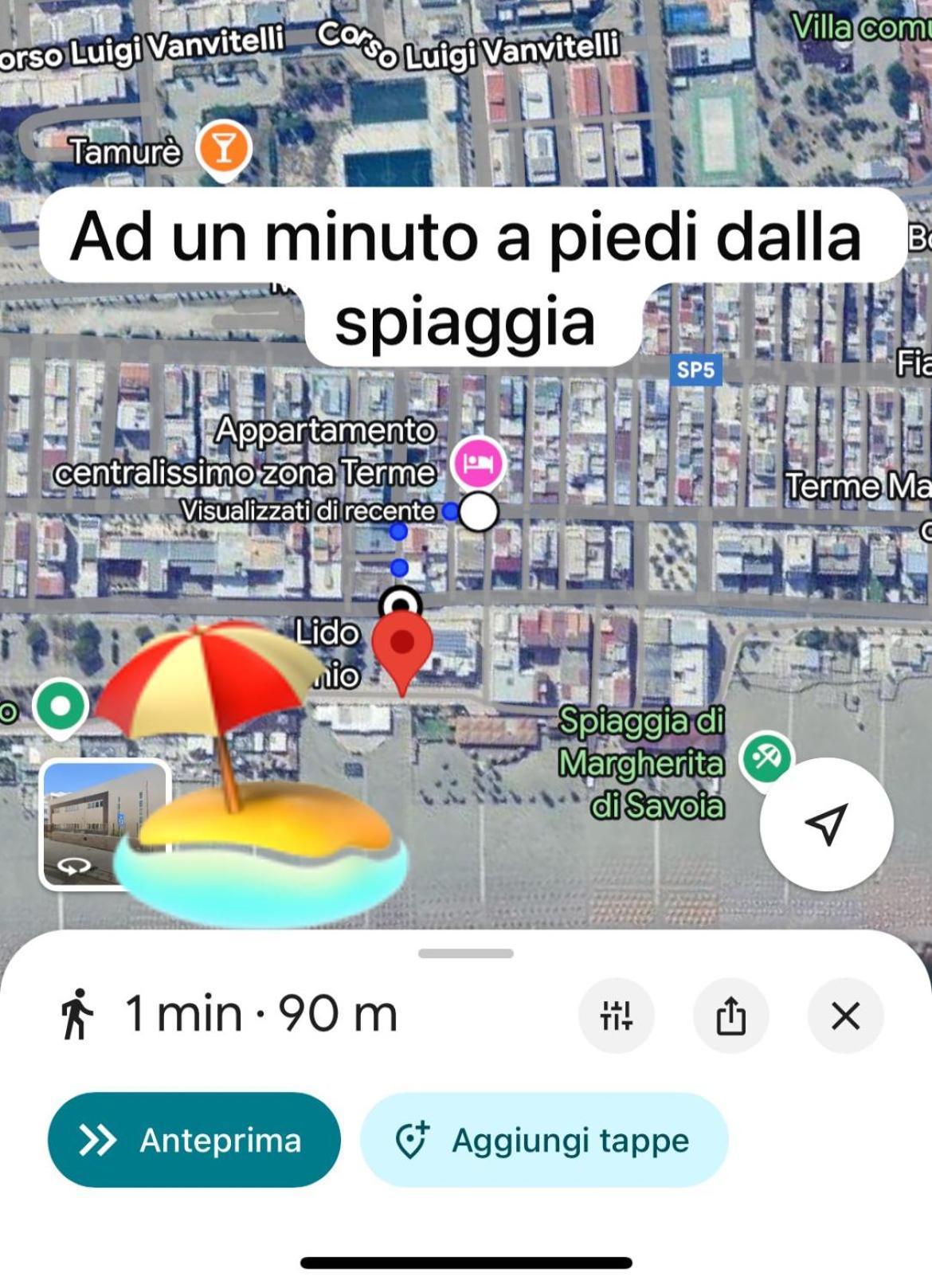 Appartamento Centralissimo Zona Terme Margherita Di Savoia Zewnętrze zdjęcie